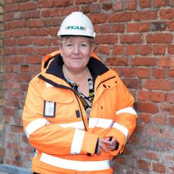 Liselott Bergkvist, regionchef på Peab. Foto: Peab