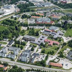 Flygbild: Region Kronoberg.