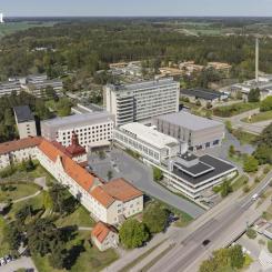 Nyköpings lasarett. Fotograf: Carlstedt Arkitekter