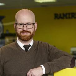 Johan Färm tillträder som ny VD för Ramirent AB den 1 april i år. Foto: Jezzica Sunmo.