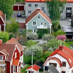 Villaområde sommar Photo: Istockphoto