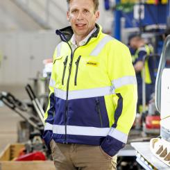 Jens Sjöberg, vd Ramirent. Pressbild: Ramirent
