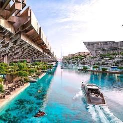 – Sindalah är en lyxig ö-resort vid Röda havet, med en yta på 840 000 kvadratmeter. Foto: NEOM.COM