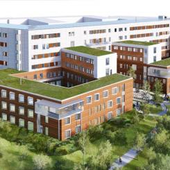 APC installerar på Universitetssjukhuset i Linköping. Illstration: Sweco.