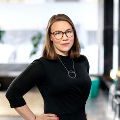 Anna Broman, näringspolitisk expert, Byggföretagen. Pressbild: Byggföretagen