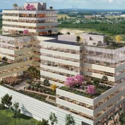 Vista i Hyllie, Malmö. Illustration: Wihlborgs Fastigheter