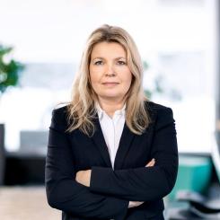 Elin Kebert, kompetensförsörjningsexpert på Byggföretagen.  Pressbild: Byggföretagen