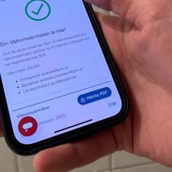 Genom att lämna våtrumsanmälan i tid bidrar de GVK-auktoriserade företagen till att upprätthålla konceptets unika kontrollverksamhet.