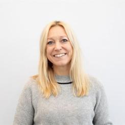 Susanne Hallberg, regionchef på Peab. Foto: Peab
