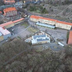 Nya och Gamla Lundenskolan Göteborg. Pressbild: Peab
