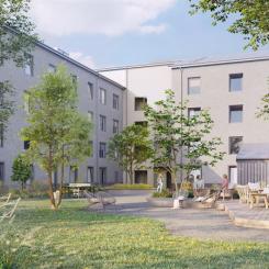 Foto: Visionsbild Meriten Magnolia Bostad Studentbostäder