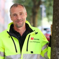 Lars Hildingsson, vice förbundsordförande Byggnads. Pressbild: Byggnads