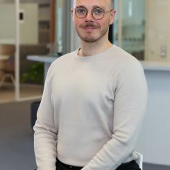 Digitala lås ger fastighetsägaren användbara data på fler sätt, menar Benjamin Kype på Amido. 
Bild: Josefine Johansson