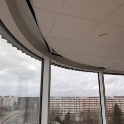 Akustiska undertak från Rockfon har installerats i både laboratorier, kontor och restaurangmiljöer i Alfa Lavals nya kontor – Separatorn 1.

Bildrättigheter: Rockfon