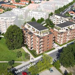 Bonum Brf Harmoni i Ystad. Pressbild: Riksbyggen