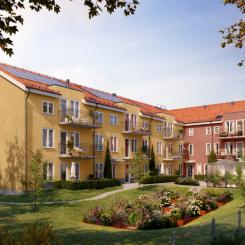 Bonum  Brf Trädgårdslunden, i Bromma Foto: Riksbyggen