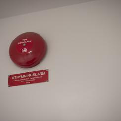 Brandlarmanläggningar utgör den största delen av certifieringar inom brandsäkerhet. Foto: Anders Modin, Nordisk Form