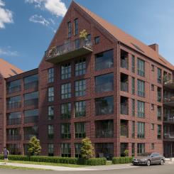 Brf Fabriken i CV-området i Örebro. Foto: OBOS