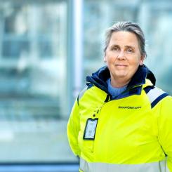 Carin Stoeckmann, Byggmästar’n i Skåne AB (Ordförande) Pressbild: Byggföretagen