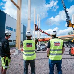 Catena har uppfört en ny logistikanläggning i Jönköping. Foto: Catena