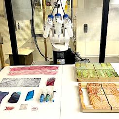 Forskarteamet använde nanocellulosafibrer och vatten, med tillsats av ett algmaterial kallat alginat. Alginatet gjorde det möjligt för forskarna att producera ett 3D-printbart material, eftersom alginatet gav materialet extra flexibilitet när det torkade. Foto: Chalmers Tekniska Högskola