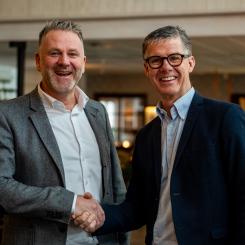 Daniel Linden och Sture Nilsson. Foto: ByggPartner