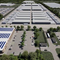 atNorths DEN02-campus i Jylland, Danmark är första steget, fler megacenter planeras i Finland och Sverige.