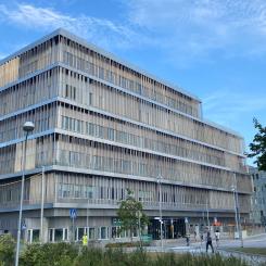 Akutvårdsbyggnaden vid Danderyds sjukhus. Foto: Locum
