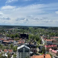 Vy över Söderköping Foto: Trafikverket
