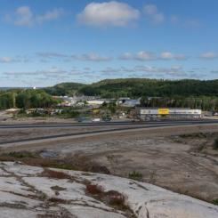 E6 Stenungsund under återuppbyggnad. Foto: Trafikverket