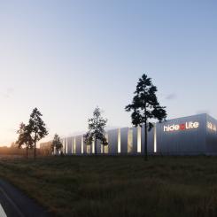 ByggArvid inleder byggnationen på Hedenstorp Östra med storsatsning åt OEM International AB. Foto: ByggArvid