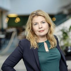 Elin Kebert, expert kompetensförsörjning, Byggföretagen. Foto: Byggföretagen