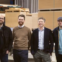 Emrahus Evia byggen.  T-Byggen:  Mikaela Bjarve