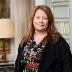 Christine Olofsson är specialist inom innovation och hållbarhet på Byggföretagen. Foto: Emelie Asplund