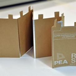 Pappersbatteri utvecklat vid Digital Cellulose Center. Fotograf: Foto: RISE