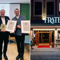 Värmlands Arkitekturpris 2025 till Hotel Fratelli. Pressbild: Krook & Tjäder