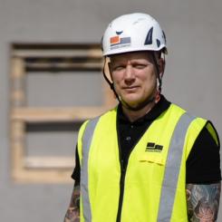 Fredrik Johansson, teknisk chef på Byggelement. Foto: Byggelement