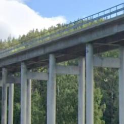 Gålåbron är byggd på 1940-talet och stora renoveringsåtgärder utfördes på 90-talet. Foto; Trafikverket