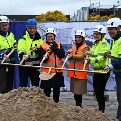 Alfa Laval har gett MVB i uppdrag att uppföra ett nytt center för innovation och utveckling i Lund. Pressbild: MVB Bygg