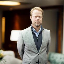 Gustaf Edgren - bostadspolitisk expert på TMF. Foto: Juliana Fälldin