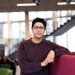 Hadi Banaee, AI-forskare vid Örebro universitet. Foto Örebro Universitet.