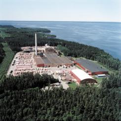 Fabriken i Hällekis. Bild: Owens Corning Paroc