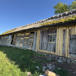 Timmermansarbete Heljesgården, Västergötlands museum. Fotograf/Källa: Maria Åhgren / Riksantikvarieämbetet (CC BY)