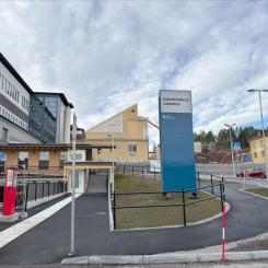 Hudiksvalls sjukhus, Region Gävleborg. Foto: Region Gävleborg samt Peab