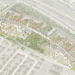 I nordöstra delen av Bunkeflostrand planeras för ett nytt område med ungefär 1000 bostäder. Bild: Malmö stad