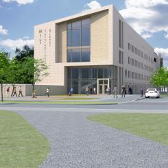Malmös nya internationella skola byggs i Hyllie, stadens förmodligen mest snabbväxande stadsdel.