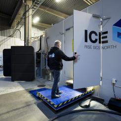 ICE Datacenter i Luleå testar lösningar för att uppnå hållbara och effektiva datacenter. Foto: RISE
