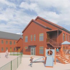 Igelsta förskola. Pressbild: Telge