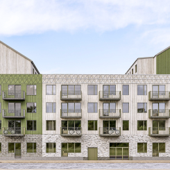 Kvarteret Flora. Av: Arkitekthuset