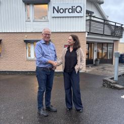 Stefan Olofsson, VD på NordiQ. Pressbild: ByggArvid